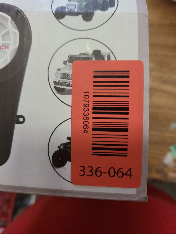 Photo 1 of 12V Powered Wheels Motor Gearbox Replacement 2 Pcs RS550 40000RPM High Speed Upgrade Set Compatible with Most Ride On Toys, Kids Electric Cars for Powered Wheels Replacement Parts