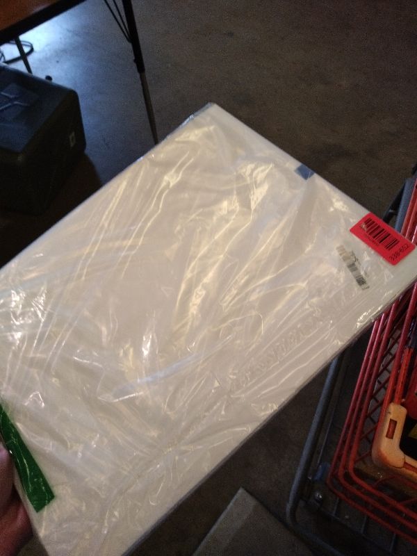 Photo 1 of 2 Pack Small Trifold Poster Board 26" x 17", White Corrugated Project Boards for Science Fairs, School Projects and Event Displays