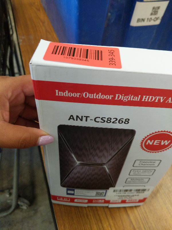 Photo 1 of 2026 Upgraded Indoor TV Antenna, 3900+ Miles Range HD Digital Antenna for Smart TV, Strongest with Amplified Signal Booster Supports 4K 8K 1080p All TVs- 38FT Coaxial Cable for Local Channels