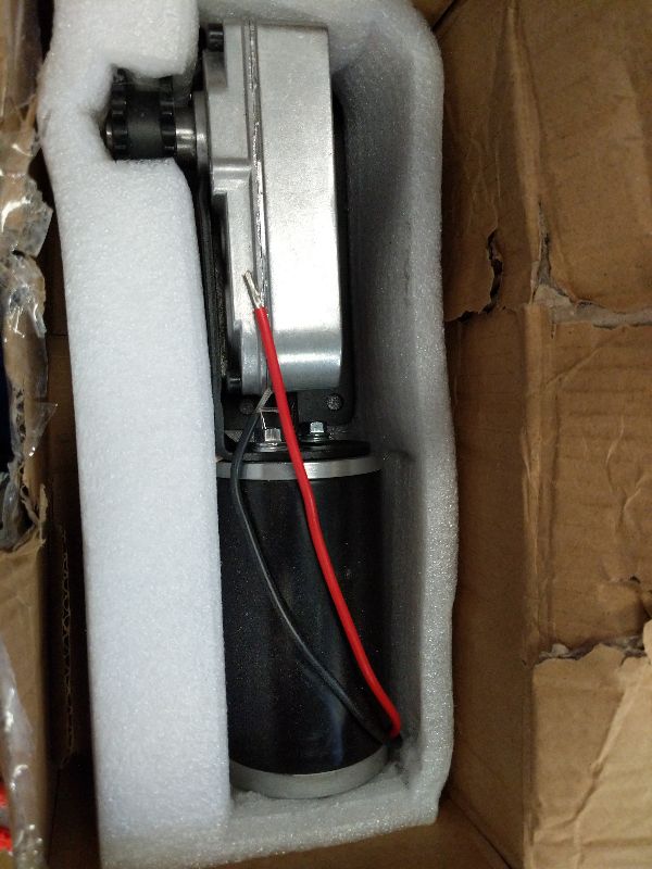 Photo 1 of 225008 RV Slide Out Motor & Gear Housing for BAL Accu-Slide Cable Slide Out System, Replace for ?R25076-1 Gearbox R25076 RV Slide Out Gearbox and R25075 RV Side Motor