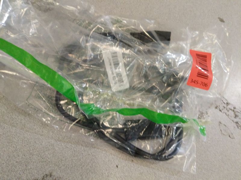 Photo 1 of [UL Listed] Black Extension Cord with Switch On/Off, 3 Prong Grounded Plug, 6.56 FT Insulated & Flame Retardant,125V 375W Indoor Power Cord, UL Listed