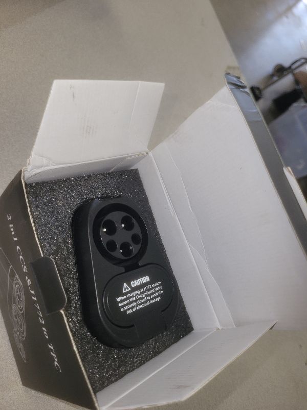 Photo 1 of 2 In1 CCS & J1772 to Tesla Adapter, 250KW Fast CCS1 to Tesla Charging Adapter, ONLY Fit for Tesla Model Y, 3, S, X, Compatible with Level 1 2 3 Charging Stations with CCS1& J1772 Plug