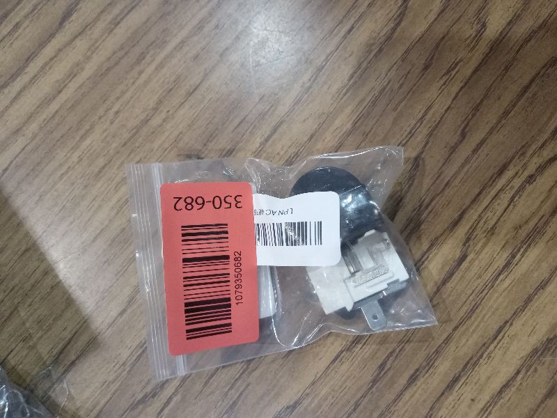 Photo 1 of 1 Pack QP2-4.7 QP2-4R7 4.7 Ohm Refrigerator 1 Pin PTC Start/Starter Relay Refrigerator Overload Protector Fits Whirlpool Frigidaire Kenmore and Most Mini Fridges and Coolers