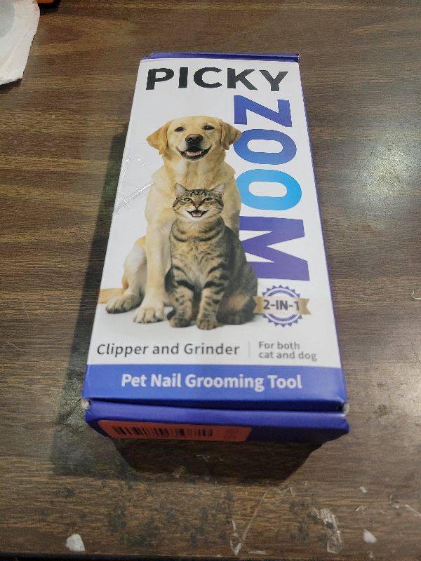 View 2 of 2-in-1 Dog & Cat Nail Clippers and Grinder with Light – Upgraded Safety Guard to Avoid Overcutting, Sharp Blade, Painless Quiet Pet Nail Claw Trimmers, Professional Grooming Tool for Large Small Pets