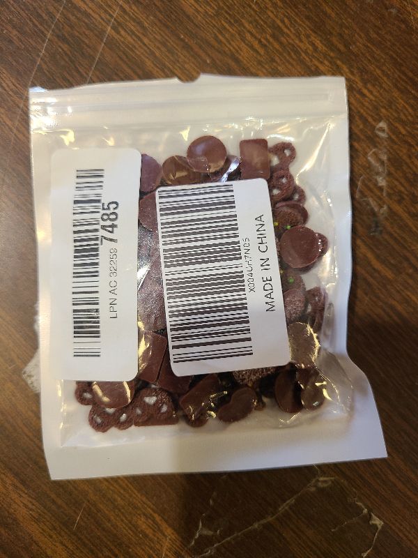 Photo 1 of 100 PCS Chocolate Color Nail Charms Mixed Resin Biscuit Bread Flat Nail Art Charms Bear Cookies Cake Donuts Nail Supplies Multiple Types Charms Rhinestones for DIY Craft Jewelry Making Nail Decoration
