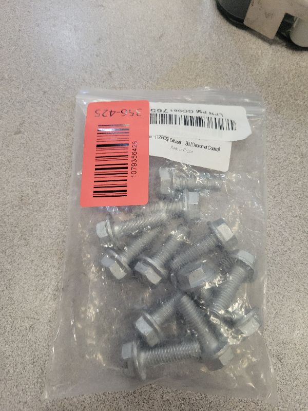 Photo 1 of (12 PCS) 551696 Exhaust Manifold Header Bolt Kit for LS Series Engines LS1 LS2 LS3 LSX LT – Grade 10.9 Steel LS Header Bolts Replacement Set (Dacromet Coated)