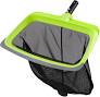 Photo 1 of  Sepetrel Swimming Pool Leaf Skimmer Net,Rubber Lip & Reinforced Frame Double-Layer Deep Rake(NO Pole) 