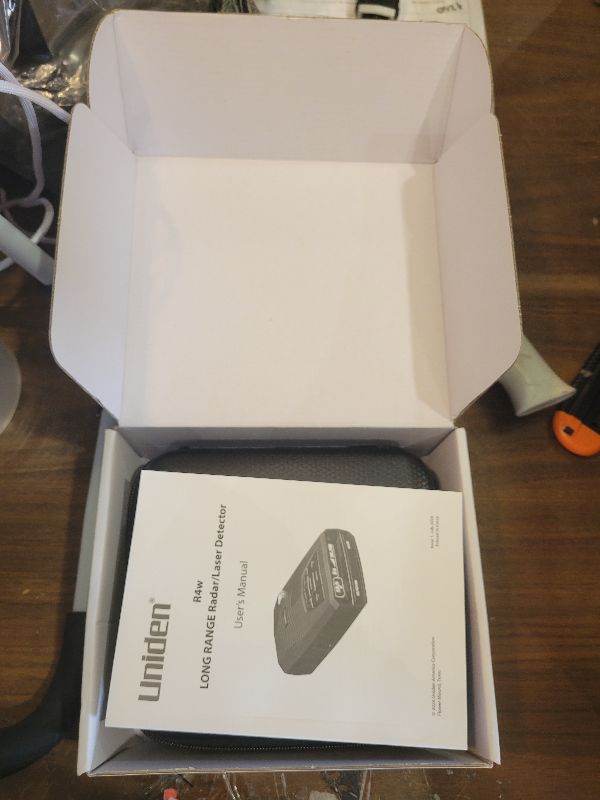Photo 1 of Uniden R4W (new Model) Extreme Long-Range Laser/Radar Detector, Record Shattering Performance, 360° Awareness, Built-in GPS, Wi-Fi, Bluetooth, Voice Alerts, Red Light & Speed Cameras, R/TACH App