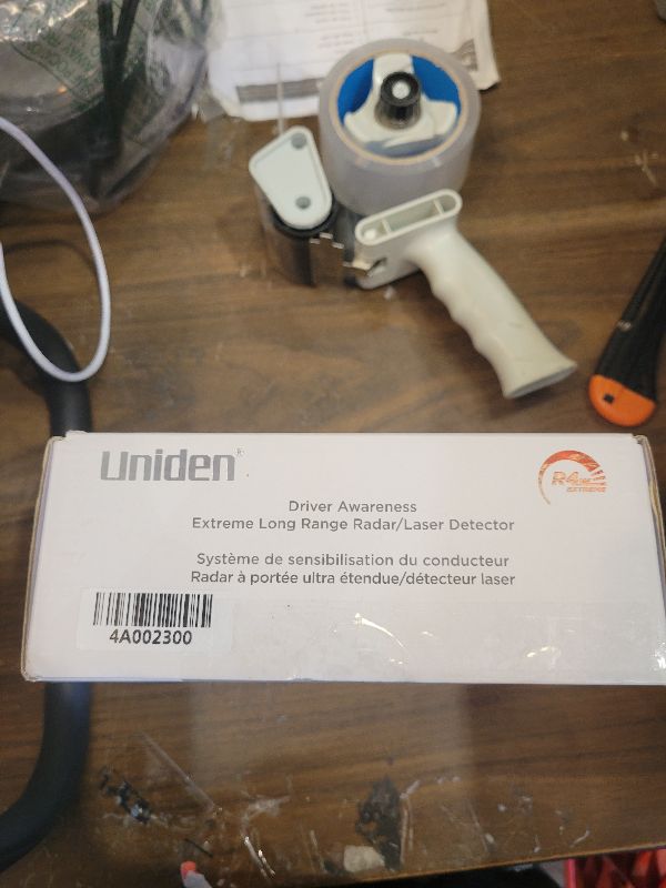 Photo 1 of Uniden R4W (new Model) Extreme Long-Range Laser/Radar Detector, Record Shattering Performance, 360° Awareness, Built-in GPS, Wi-Fi, Bluetooth, Voice Alerts, Red Light & Speed Cameras, R/TACH App