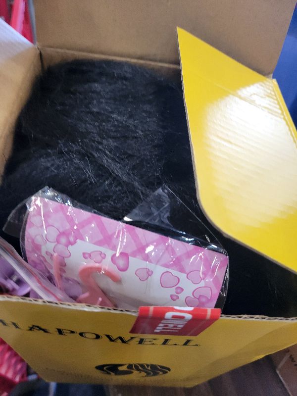 Photo 1 of 16 Inch 100% Real Hair Mannequin Head Training Head Manikin Cosmetology Doll Head for Hairdresser Practice Braiding Hair Styling with Clamp stand (16 -Inch)