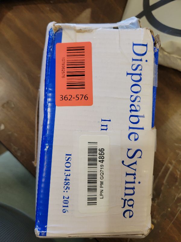 Photo 1 of 1ml Syringes , 25Ga 1"1cc Luer Lock Syringe for Lab Measurement Plant Irrigation Pet Feeding, Individually Wrapped, 100Pack