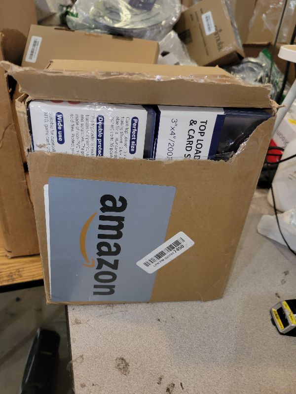 Photo 1 of 1200 Card Sleeves Top Loaders for Cards, 3" x 4" Hard Plastic Toploaders, Baseball Card Protectors, Trading Card Holder for Football Sports Cards (600 Toploaders + 600 Penny Sleeves)