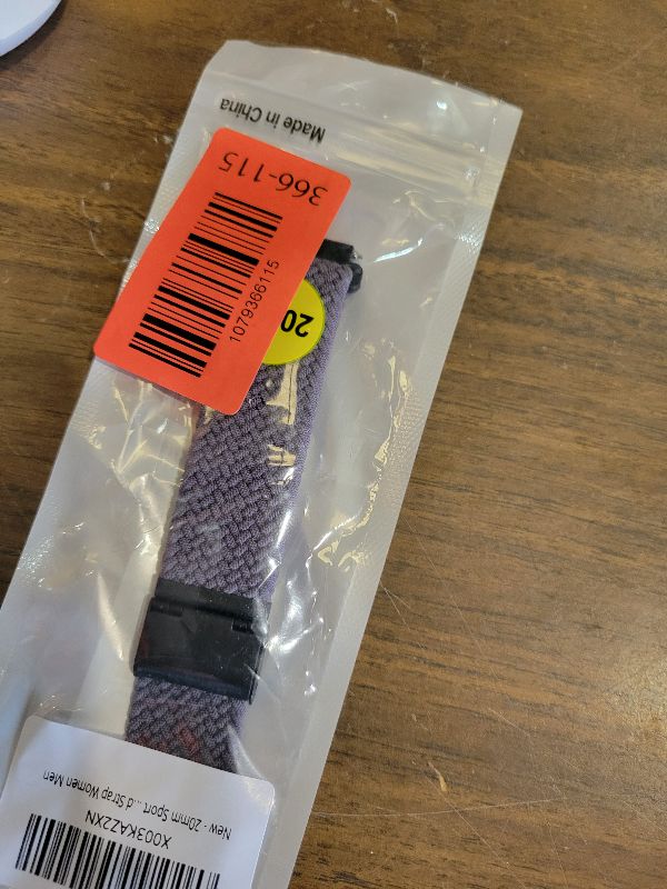 Photo 1 of 20mm Sport Loop Bands Compatible with Samsung Galaxy Watch 7 6 5 4 Band 40mm 44mm/Watch 5 Pro 45mm/Galaxy Watch 4 6 Classic Band 42mm 46mm 43mm 47mm/Watch 3 41mm/Active 2 Nylon Braided Strap Women Men