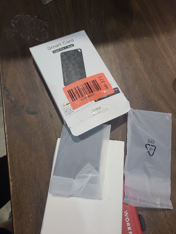Photo 1 of (2 Pack) 2026 Wallet Tracker Card (iOS and Android) Slim Tracking Card, 6-12 Years Battery Bluetooth Smart Card, Work with Apple Find My & Google Find Hub, GPS Locator for Passports, Keys, Backpack