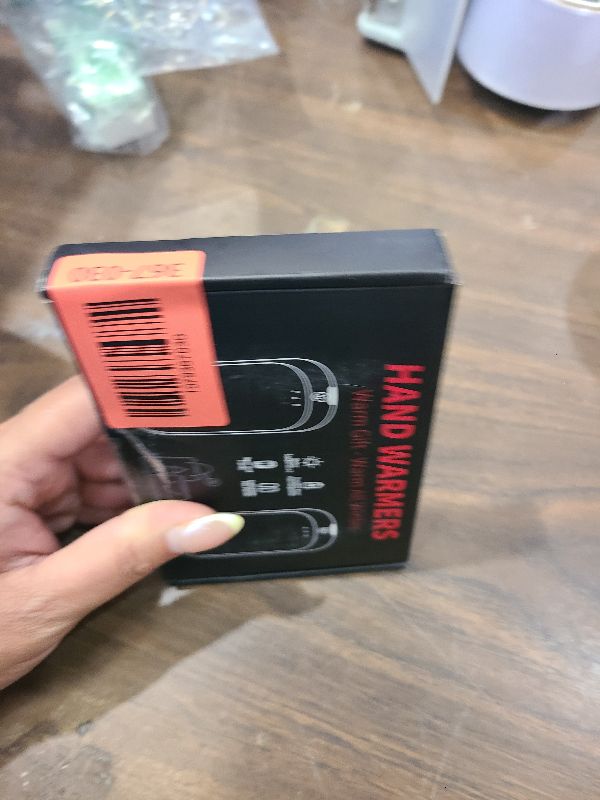 Photo 1 of 2 Pack Hand Warmers Rechargeable, USB 2 in 1 Handwarmers Reusable, Quick Charge Portable Hand Warmers, Pocket Size Electric Handwarmers, Gifts for Christmas, Outdoor, Indoor, Hunting, Camping