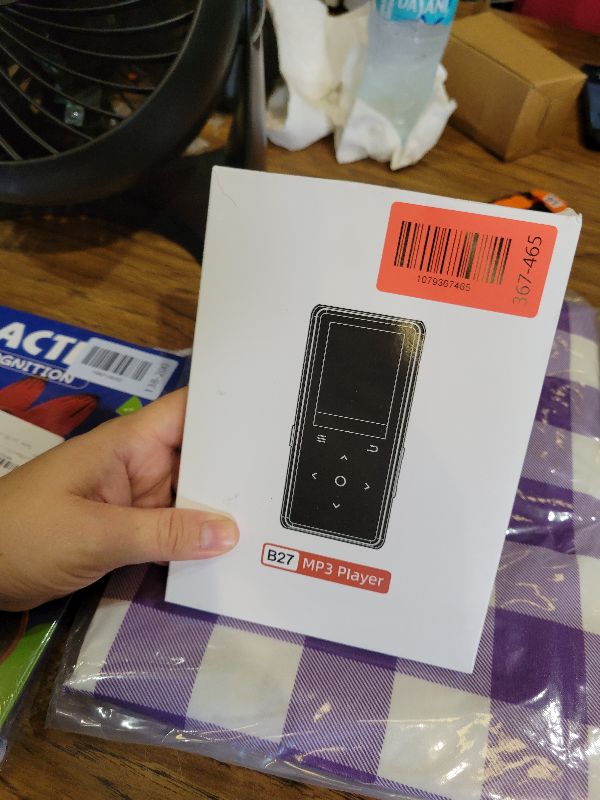 Photo 1 of 128GB MP3 Player with Bluetooth, Portable Music Player with Built-in Speaker, Enjoying Your Digital Music and Audiobooks Anytime,Includes FM Radio,Recorder,E-Book,and Comes with Earphones