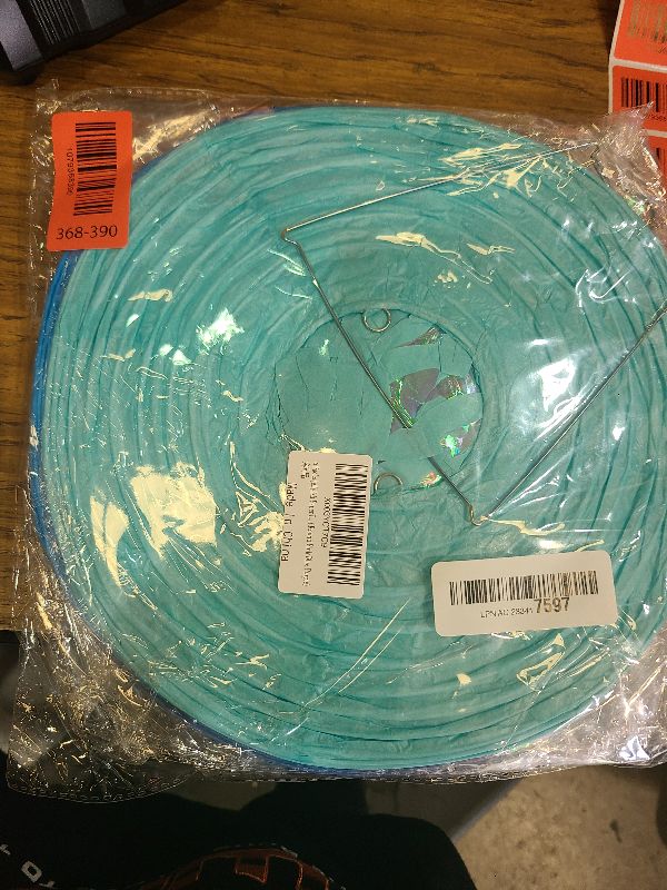 Photo 1 of 10 Inch Jellyfish Paper Lanterns 6 Pack, Hanging Decor for Under The Sea Party Decorations, Ocean Themed Birthday Supplies, Mermaid Baby Shower, Nautical Event and Classroom Decor