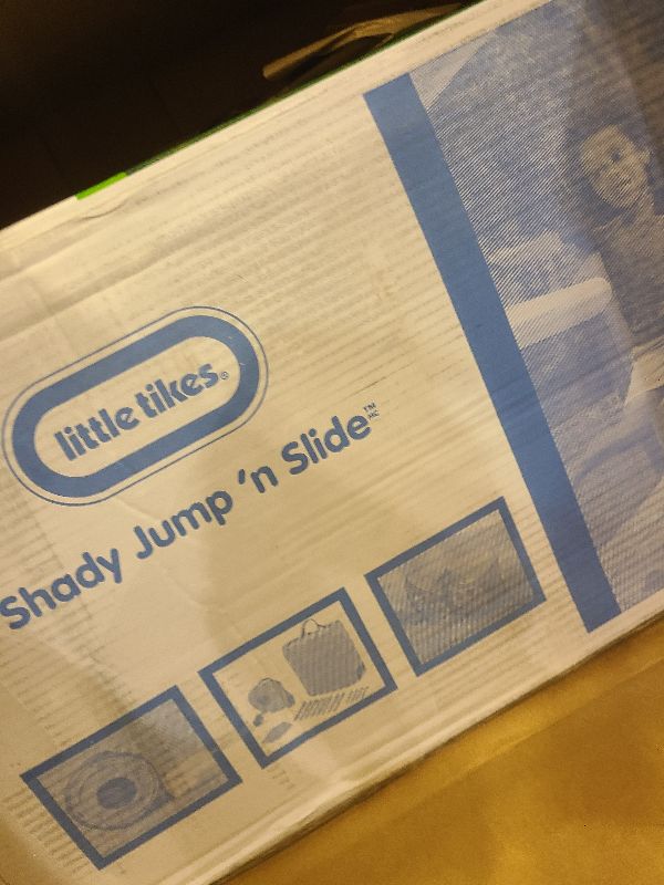 Photo 1 of *No pump*
Little Tikes Shady Jump 'n Slide – (Amazon Exclusive)