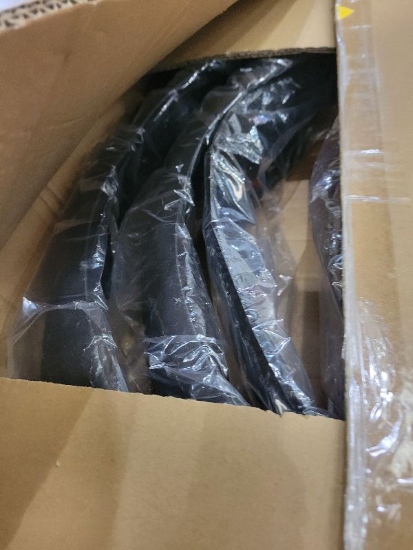 Photo 1 of 10L0L 4PCS Golf Cart Fender Flares, Exact Fit for Standard EZGO RXV 2008-2015, Impact-Resistant ABS Plastic Mud Guards with Reflectors & Stainless Steel Hardware - Not for Modified Carts