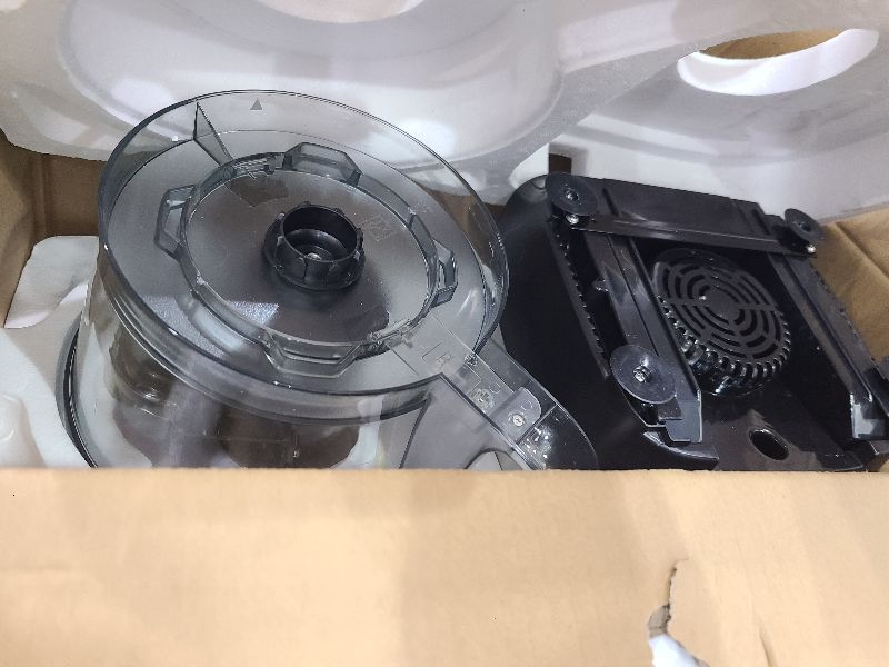 Photo 1 of 14-Cup French-Fry-Cutter Storage-Drawer Food-Processor - Large Feed Chute