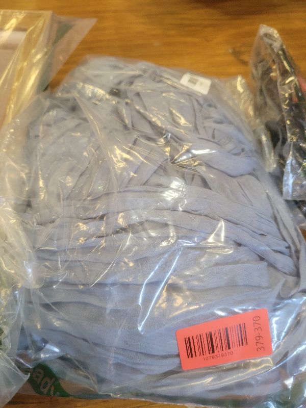 Photo 1 of 10 Pack Dusty Blue Cheesecloth Table Runner 17x108 Inch Boho Gauze Cheese Cloth Table Runners for Wedding Party Baby Shower Birthday Home Decor