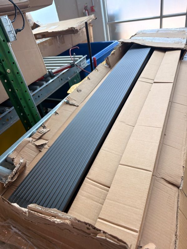 Photo 1 of [Steps only] Rough Country Power Running Boards with LED Step Lights for Ram 2500/3500 Quad Cab (2010-2025) - Retractable Electric Side Steps, Non-Slip Aluminum Design