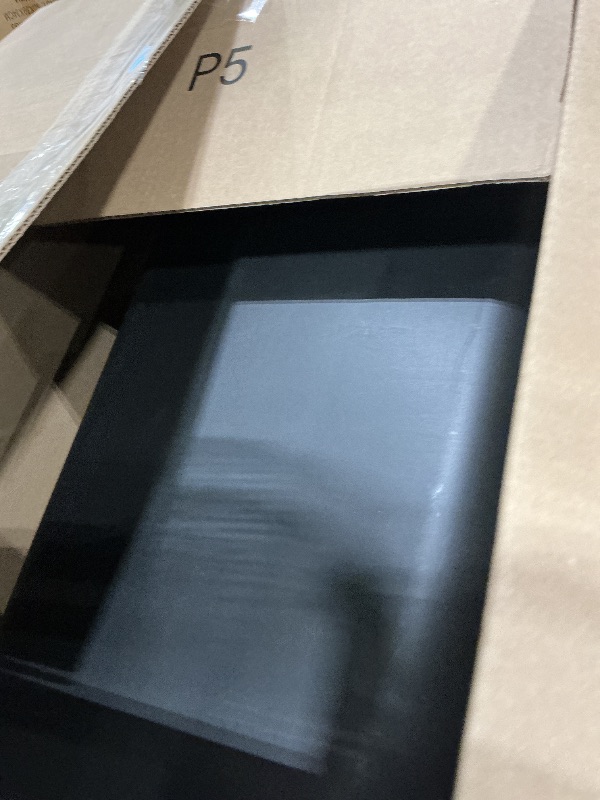 Photo 1 of **MISSING LID** Rubbermaid Touch-Top Kitchen Trash Can with Lid, 12.2 Gallon, Black, Garbage Container for Home/Kitchen/Apartment/Garage