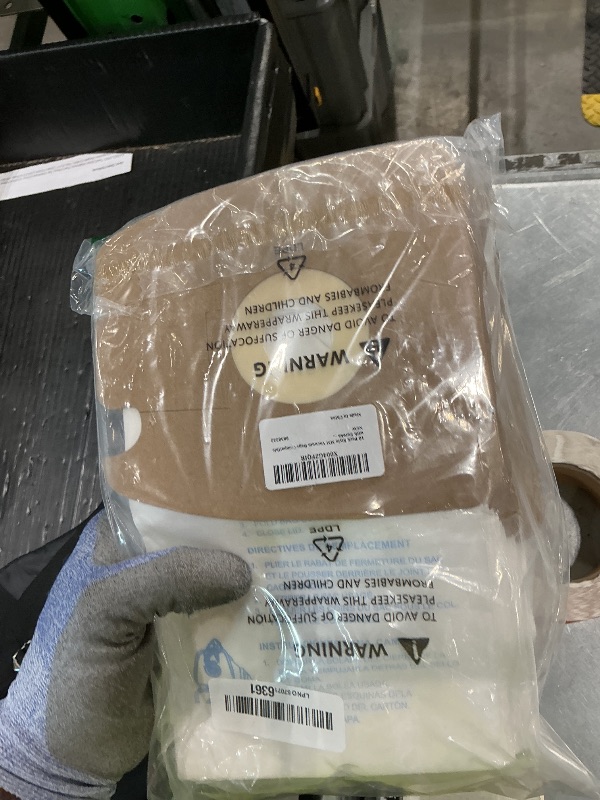 Photo 1 of 10 Pack Style MM Vacuum Bags Compatible with Eureka Style MM Eureka Mighty Mite 3670 and 3680 Series Canister Vacuums, Replaces Part # 60295, 60295A, 60295B 60295C, 60296 & 60297A