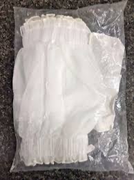 Photo 1 of  white sheer crop top