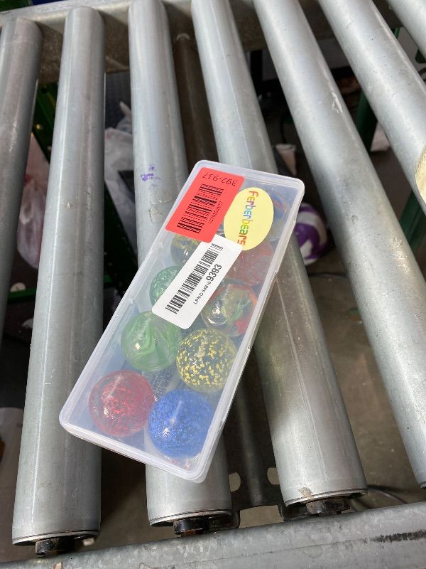 Photo 1 of [DAMAGED] Large Glass Marbles for Decoration 35mm 10pcs Assorted Colour Marble Game Learning and Outdoor Play for Kids and Adult