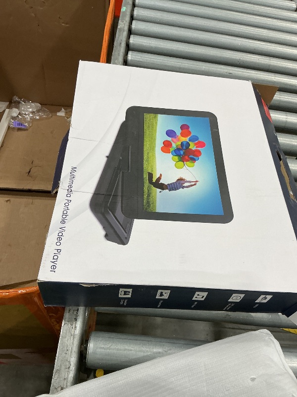 Photo 1 of 19.6" Portable DVD Player with 17.1" Large HD Screen, 5 Hours Battery DVD Player Portable with Car Charger, Kids Portable DVD Player Support All Region Discs, USB and SD Card, Sync TV