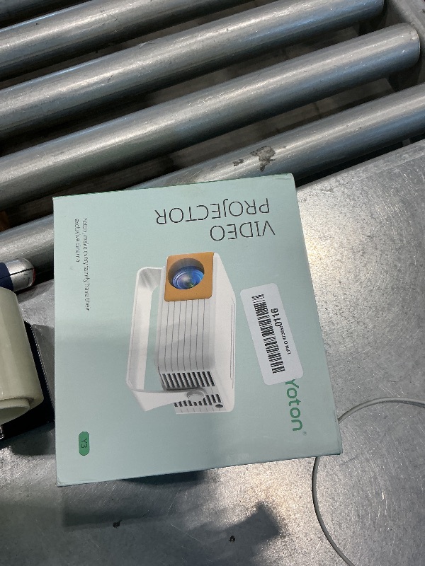 Photo 1 of ?360° Rotating & Auto Keystone?Yoton Y3 Mini Projector, 2026 Upgraded Portable Projector for Bedroom, 50% Zoom Small Movie Projector for phone, Compatible with iPhone/Android/TV Stick/HDMI/USB/TF Card