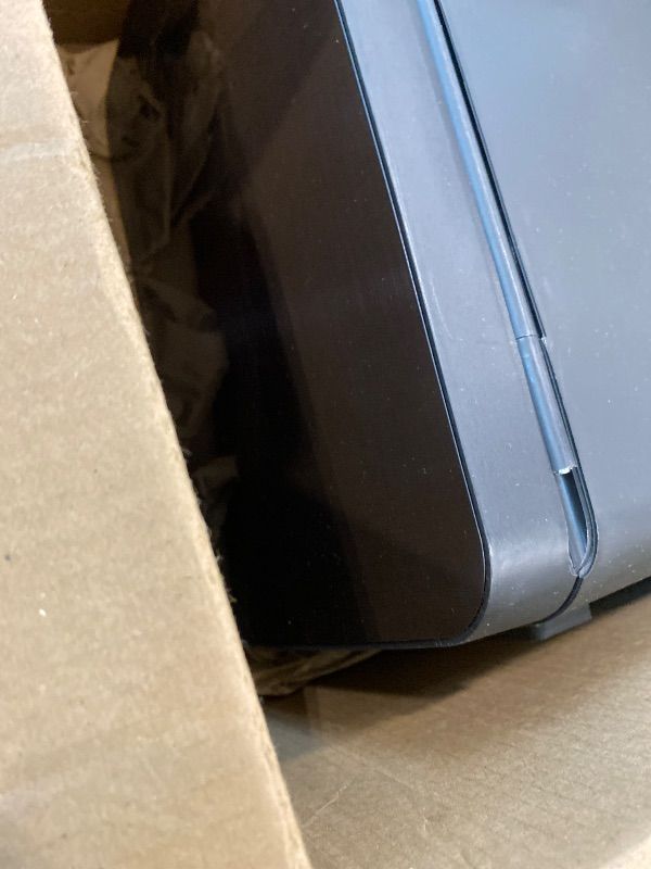 Photo 1 of [FAN BLOWS] [ TROUBLE KEEPING CONTENTS COOL] Frigidaire Mini Personal Fridge Cooler, Countertop, Holds Up to 10L/15 Cans, Brushed Black Stainless Rugged Design, Portable for Skincare, Makeup, Car, Office, Bedroom, Dorm Room, or Cabin