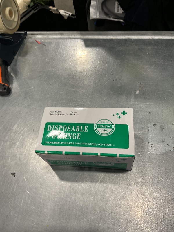 Photo 1 of 1 ML with 31G 5/16 inch (8 mm) Connectors, Individually Packaged, Pack of 30 - C11