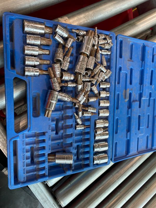 Photo 1 of [HEAVILY used] NEIKO 10083A Master Torx Bit Socket and External Torx Socket Set, S2 and CrV Steel, Supreme Torque Output Complete Kit, 60 Pieces