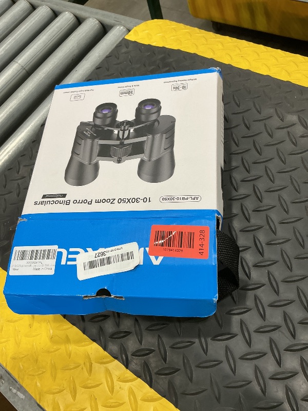 View 2 of 10-30x50 High Power Military Zoom Binoculars for Adults, Low Light Night Vision/Daily Waterproof / BAK7 Prism/FMC Lens, HD Professional Binoculars for Bird Watching, Hunting, Outdoor, Hiking.