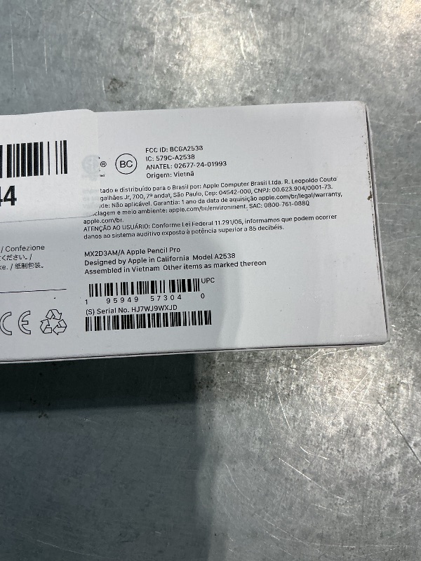 Photo 1 of [in an Apple Pencil Pro Box] Apple Pencil Gen 2 - Not Compatible with iPad 10.9 inch. Compatible with iPad Air, iPad Pro, and iPad Mini