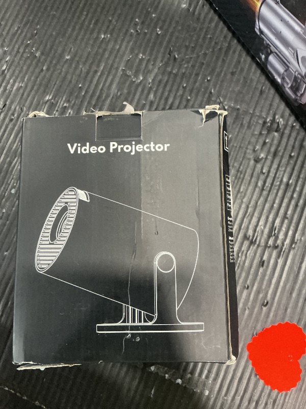 Photo 1 of [missing pieces] Mini Projector, Portable Projector with Wifi and Bluetooth, Built in Apps, Support 4K 1080P, 180° Rotation, Auto Keystone, Movie Projector Compatible With HDMI/USB/TV Stick/Smartphone/Laptop
