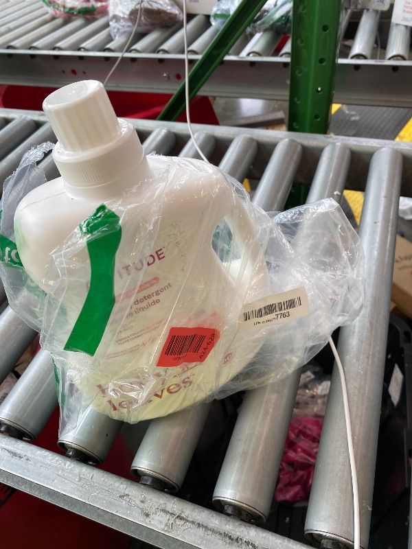 Photo 1 of [HALF USED] ATTITUDE Baby Laundry Detergent, Unscented HE Compatible Liquid, Extra Gentle, Concentrated, EWG Verified, Dermatologist Tested, Vegan, 80 Loads, 67.6 Fl Oz