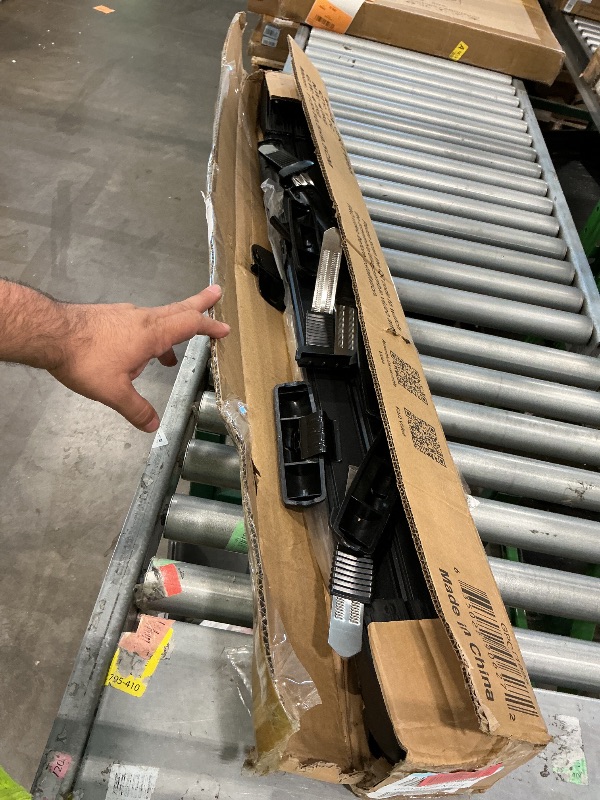 Photo 1 of [PARTIAL SET; MISSING PIECES] 43" Universal Car Roof Rack, Upgraded Adjustable Window Frame Roof Bars Anti-Theft Lock Aluminum Crossbars Carrier Holders Brackets for Car Without Side Rails