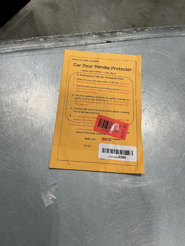 Photo 1 of [3M]-5pcs Customized Car Door Handle Cup Protector Made with 3M Paint Protection Film, Sticker/Guard, Clear(Transparent), Anti Scratch, Universal Fit for Most Cars (Clear/5pcs)