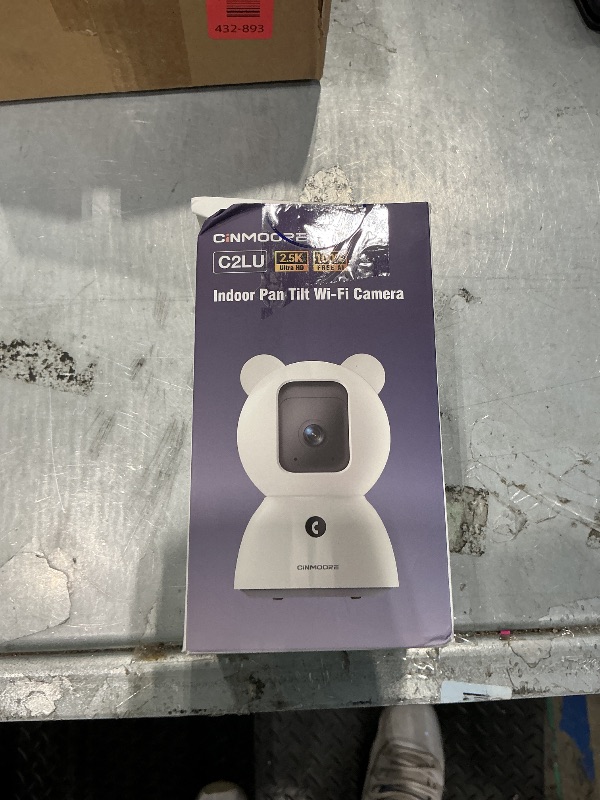 Photo 1 of [LOCKED] 2.5K Camera for Home Security, Non-Subscription AI Human/Pet/Crying Detection, 4MP Dog/Cat/Pet Camera Indoor with Phone App, Pan Tilt 2.4G WiFi Indoor Cameras, IR Night Vision, Full Duplex 2-Way Audio