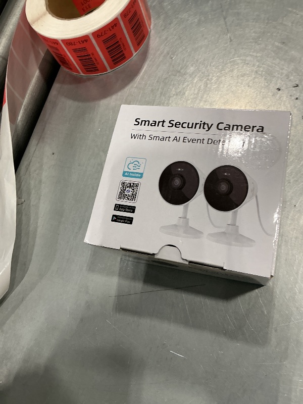 Photo 1 of [5G & 2.4G] Indoor/Outdoor Security Camera for Home, Baby/Elder/Dog/Pet Camera with Phone App, Wi-Fi Camera w/Spotlight, Color Night Vision, 2-Way Audio, 24/7, SD/Cloud Storage, Work w/Alexa, 2Pack