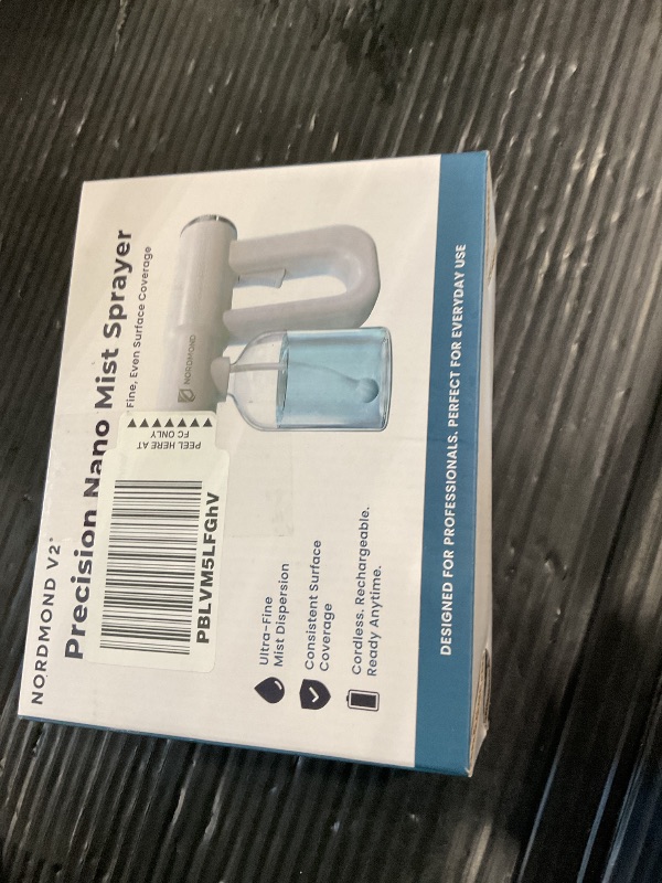 Photo 1 of **Doesn’t charge*****07/25 SOLD FOR PARTS // FINAL SALE ***
The Original Disinfectant Fogger Machine - Professional Sanitizer Sprayer - ULV Atomizer & Nano Steam Gun – Rechargeable Barber Spray Gun with Blue Light V2