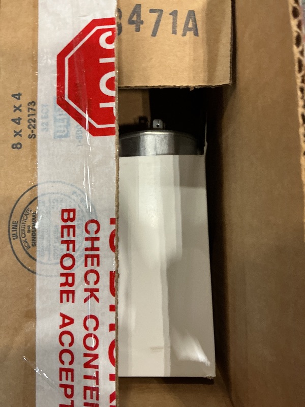 Photo 1 of [UL Listed] BlueStars 55 uF MFD 370/440VAC CBB65 Round Run Start Capacitor Replacement Part - Fit for AC Motor Run or Fan Start and Cool or Heat Pump Air Conditioner