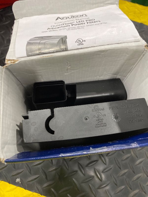 Photo 1 of [MISSING PARTS] Aqueon QuietFlow 10 LED PRO Aquarium Fish Tank Power Filter For Up to 20 Gallon Aquariums