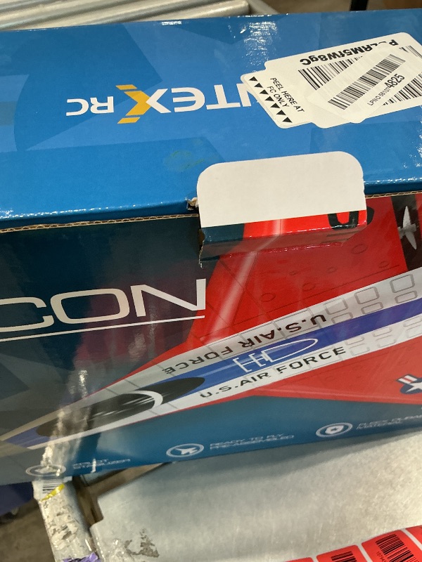 Photo 1 of [USED] volantexrc RC Plane F-16 Fighting Falcon - 2.4Ghz 2CH Remote Control Airplane Jet Fighter Ready to Fly with Cool Lights, for Beginners,Adults (762-4)