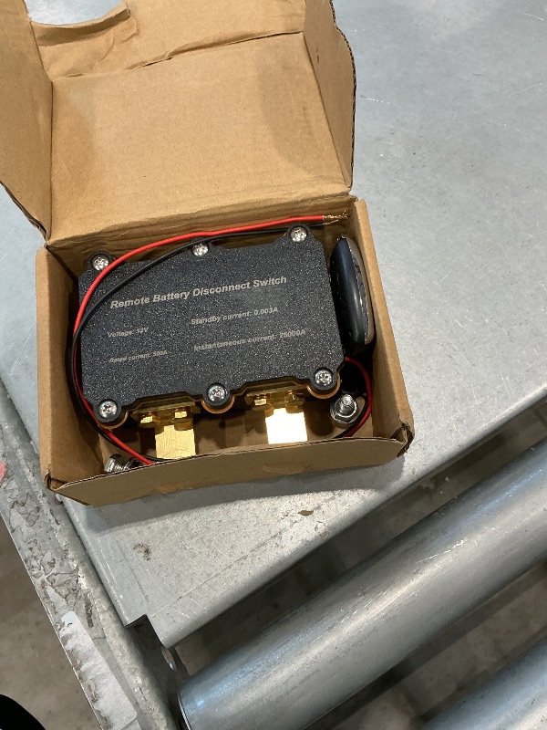 Photo 1 of 12V 500A Kill Switch for Car,500A Remote Battery Disconnect Switch for Truck-Auto Shut-Off Switch,Anti-Theft Battery Kill Switch for Cars,Trucks,RVs,Trucks and Construction Vehicles Applications