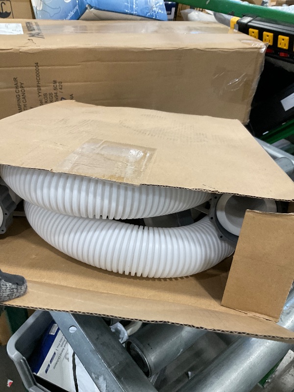 Photo 1 of 1.5" Pool Pump Hose for Intex Sand Filter Pumps & Saltwater Systems, 29060E Pool Filter Hose for Intex & Coleman Above Ground Pools Parts- 59" Long replacement hoses (Set of 2)