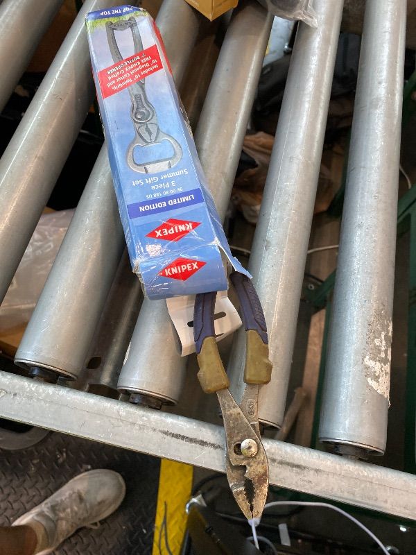 Photo 1 of [SIMILAR ITEM] KNIPEX Tools 9K 00 80 188 US 3 Pc Summer Gift Set with Free 7" Bottle Opener